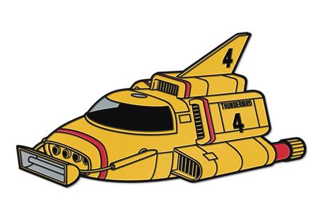 Thunderbirds Thunderbird 4 Enamel Pin Badge #1