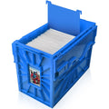 Short Comic Book Plastic Bin - Blue