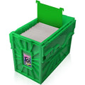 Short Comic Book Plastic Bin - Green