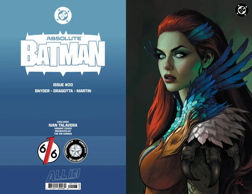 ABSOLUTE BATMAN #20 IVAN TALAVERA Virgin FOIL Variant C - LTD 1000 - 2026