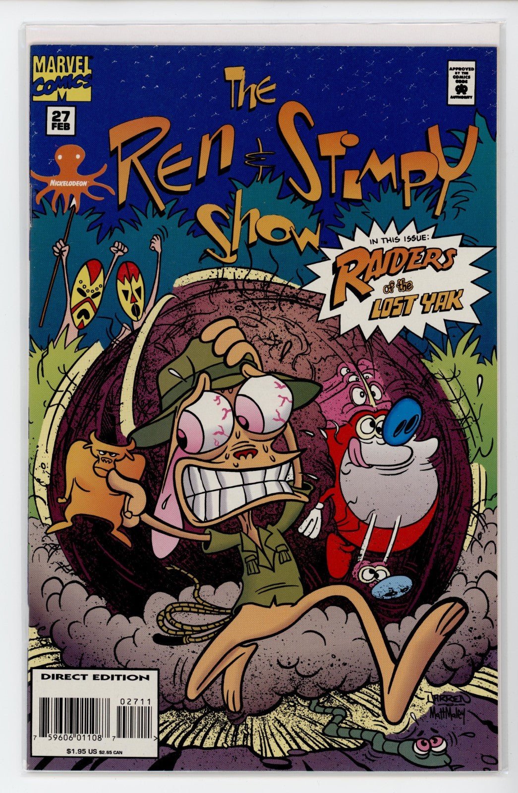 Ren And Stimpy Show Marvel Comic #21-30 Lot of 10 total NM