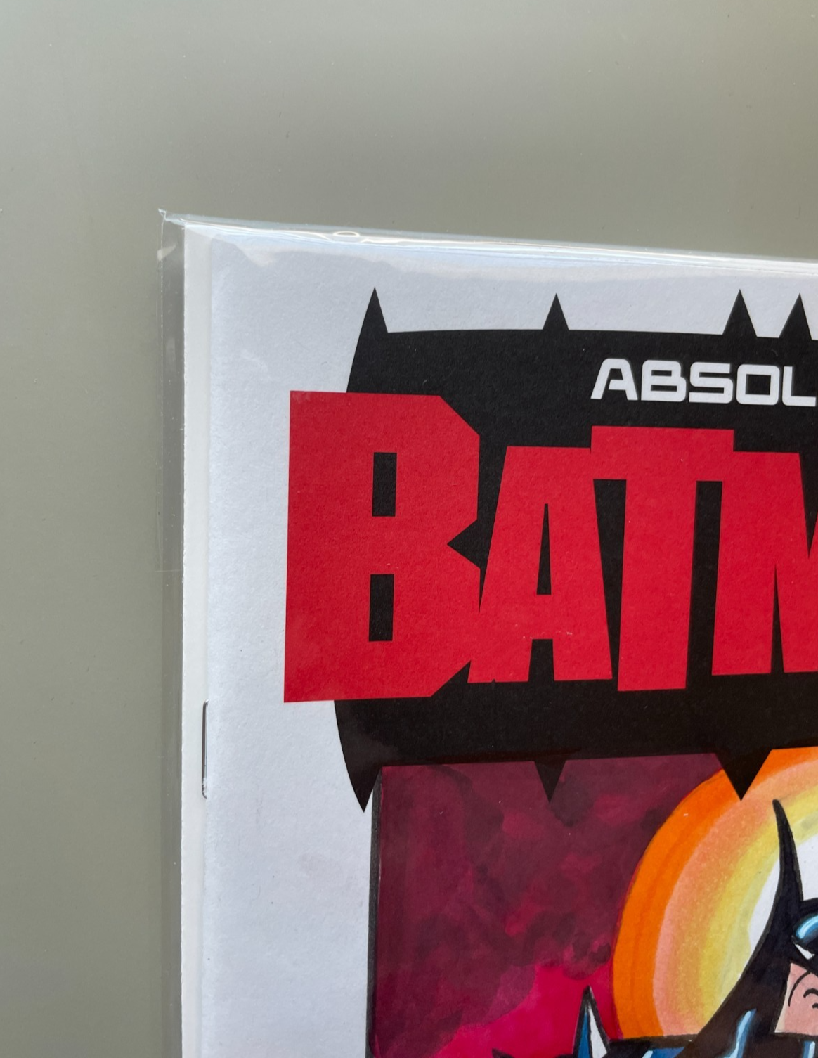 ABSOLUTE BATMAN #1 Blank VARIANT w/ BATMAN ADVENTURES SKETCH BY JESSICA COURT