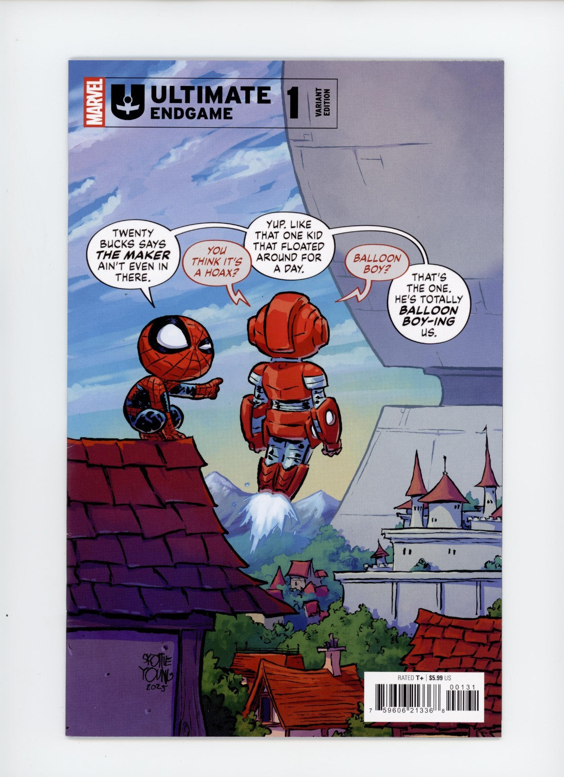 Ultimate Endgame #1 Variant Lot (6) Bland Bag Books B Foil, C, E, F, G, H - 2025