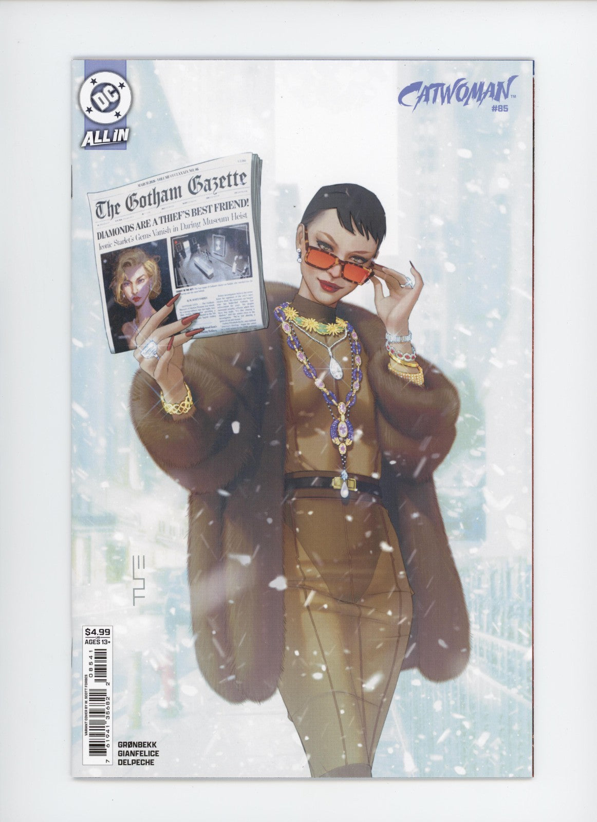 Catwoman #85D W. Scott Forbes Card Stock Variant DC Comics - 2026