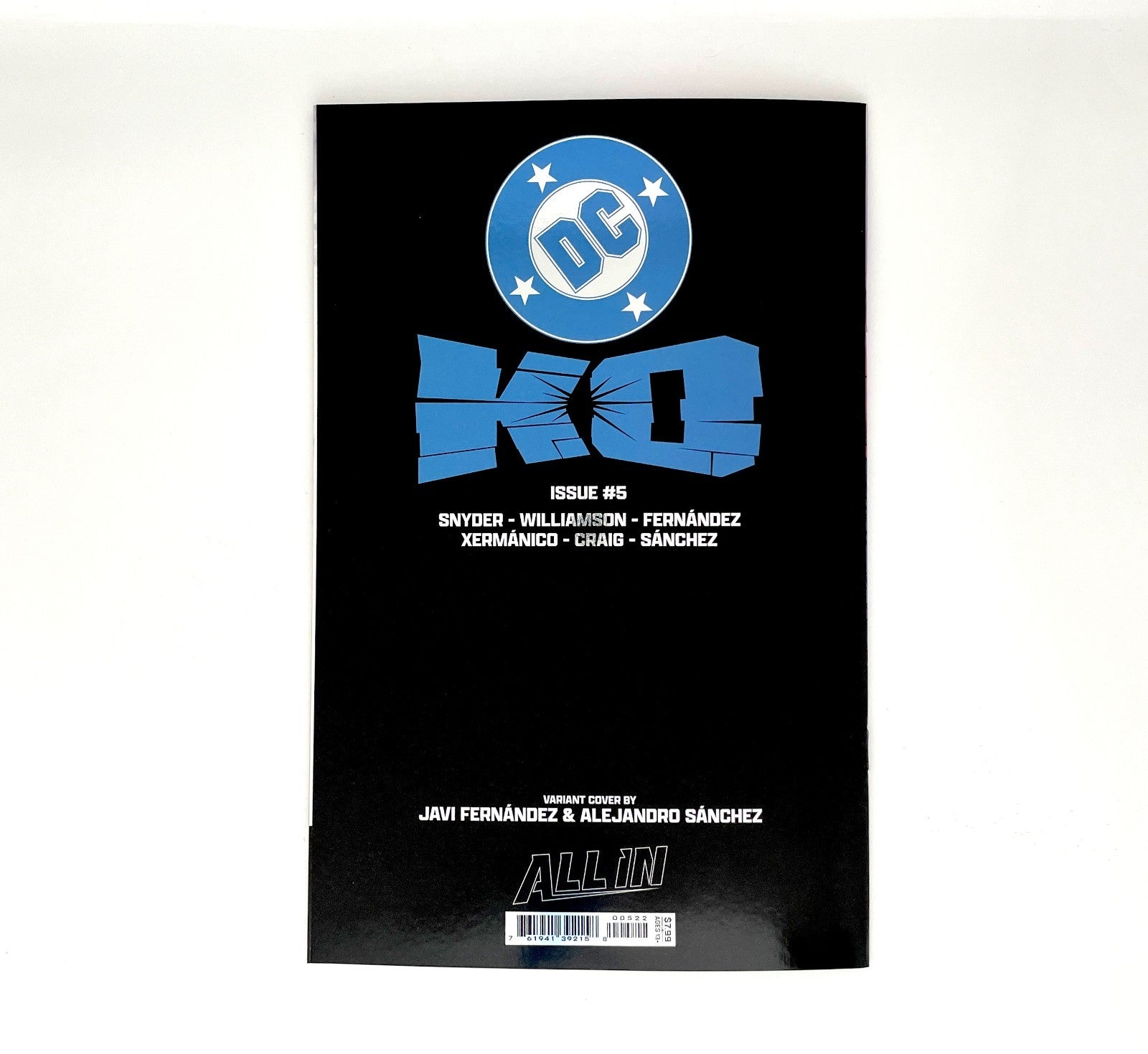 DC K.O. #5I Javier Fernandez FOIL Variant DC Comics - 2026