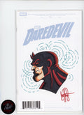 DAREDEVIL #1 ORIGINAL HAND-DRAWN ART BY KEN HAESER! w/ COA & DF holofoil seal v2