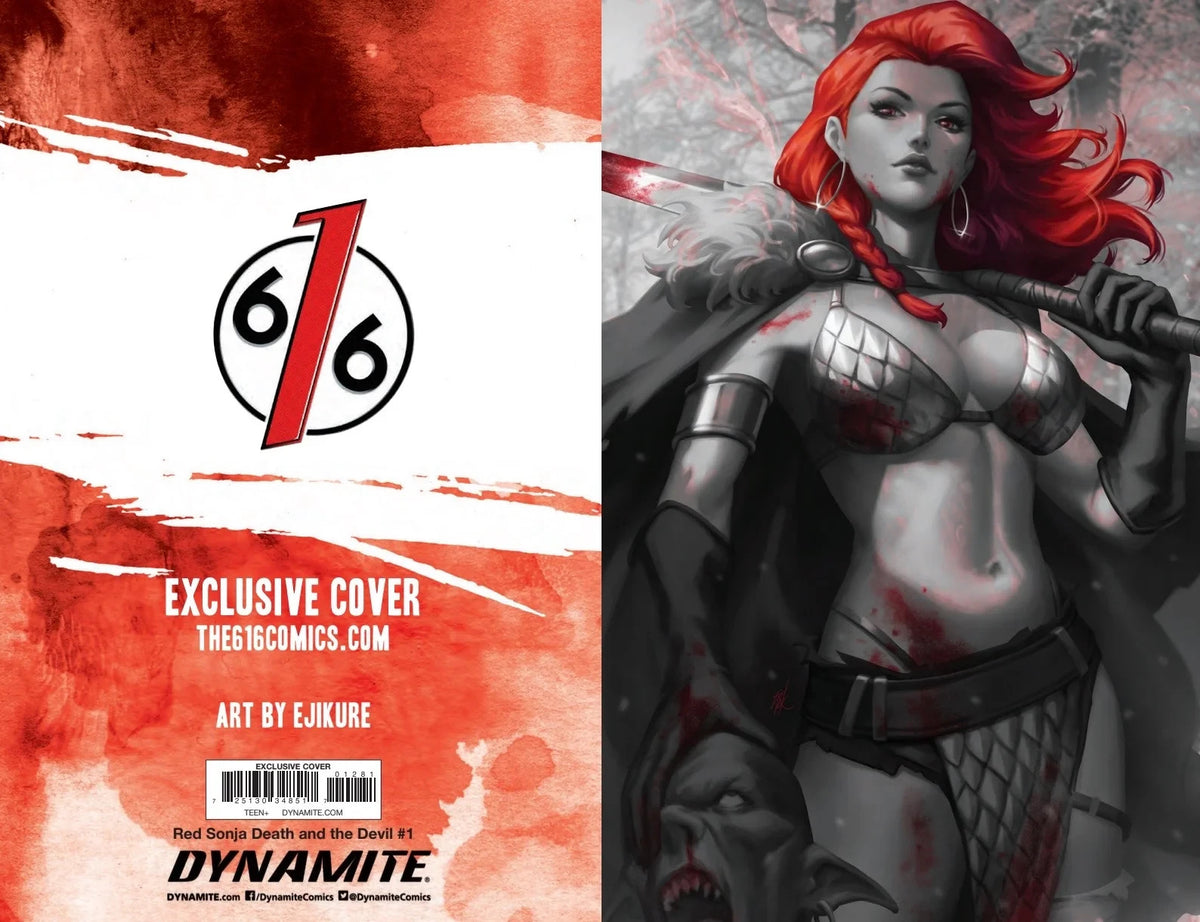 RED SONJA DEATH & THE DEVIL #1 - EJIKURE Virgin Variant LTD 500 - 2024