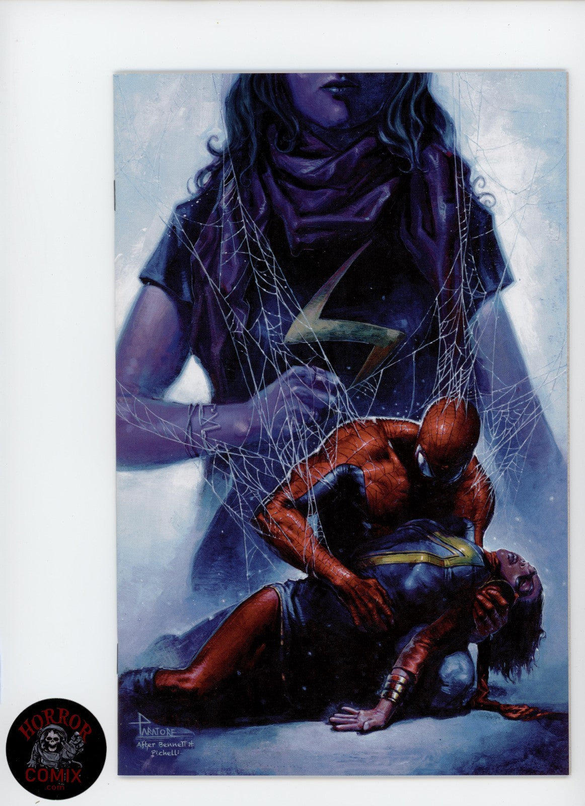 Amazing Spider-Man #26 - Davide Paratore Exclusive Virgin Variant - 2023