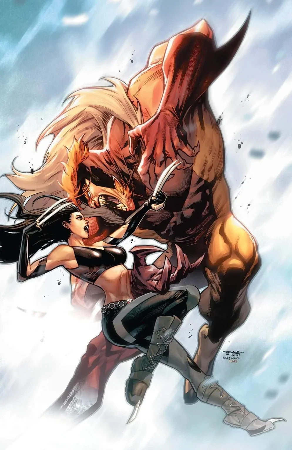 WOLVERINE #44 - STEPHEN SEGOVIA - Virgin Variant - 2024