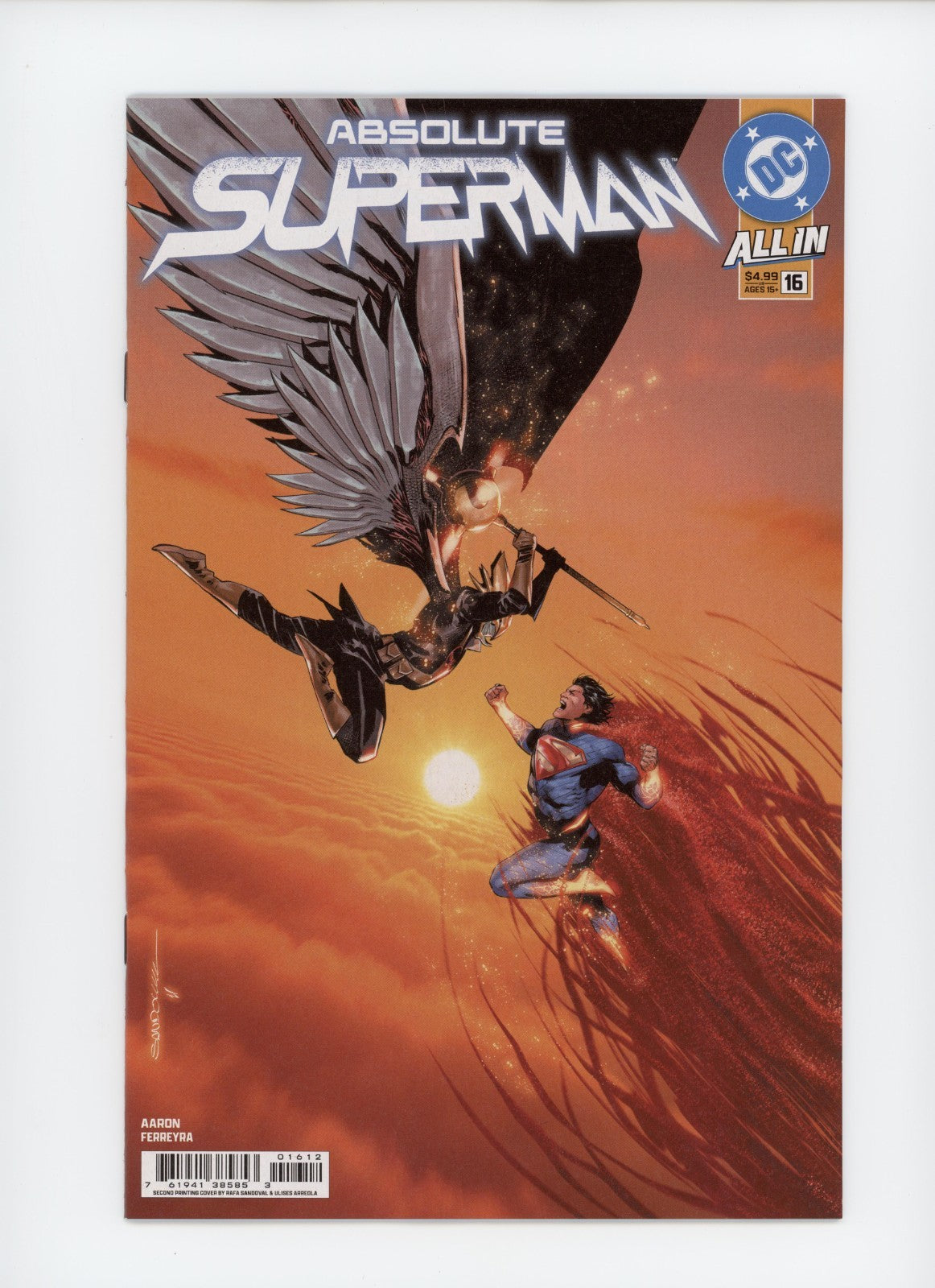 Absolute Superman 16A 2nd Printing Rafa Sandoval - 2026
