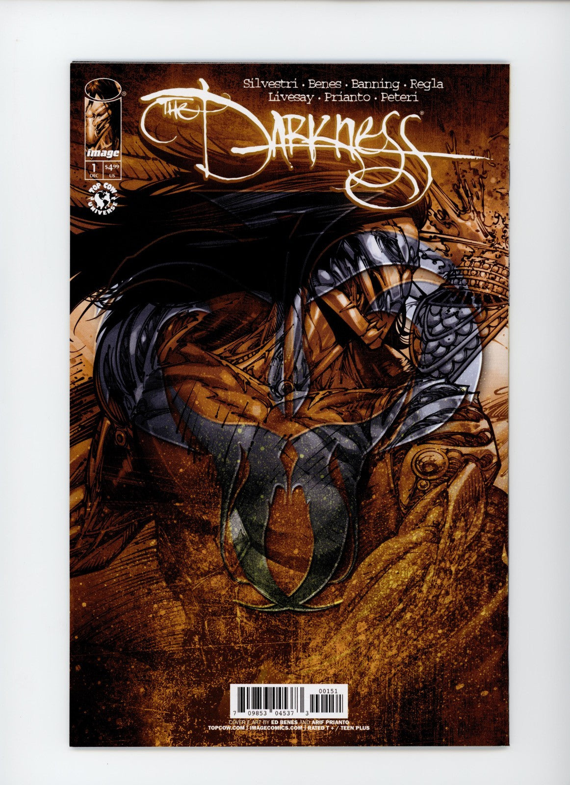 The Darkness, Vol. 4 #1E 1:10 Ed Benes & Arif Prianto Incentive 2025