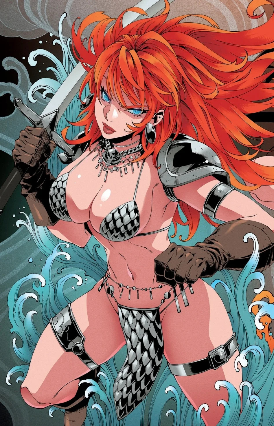 RED SONJA SHE-DEVIL WITH A SWORD #2 GODTAIL Virgin Variant B LTD 500  - 2026