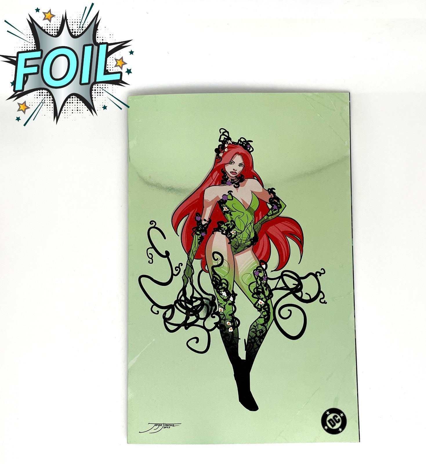 Poison Ivy #42G Jorge Jimenez Corner Box Spot FOIL Variant DC Comics ID2 - 2026
