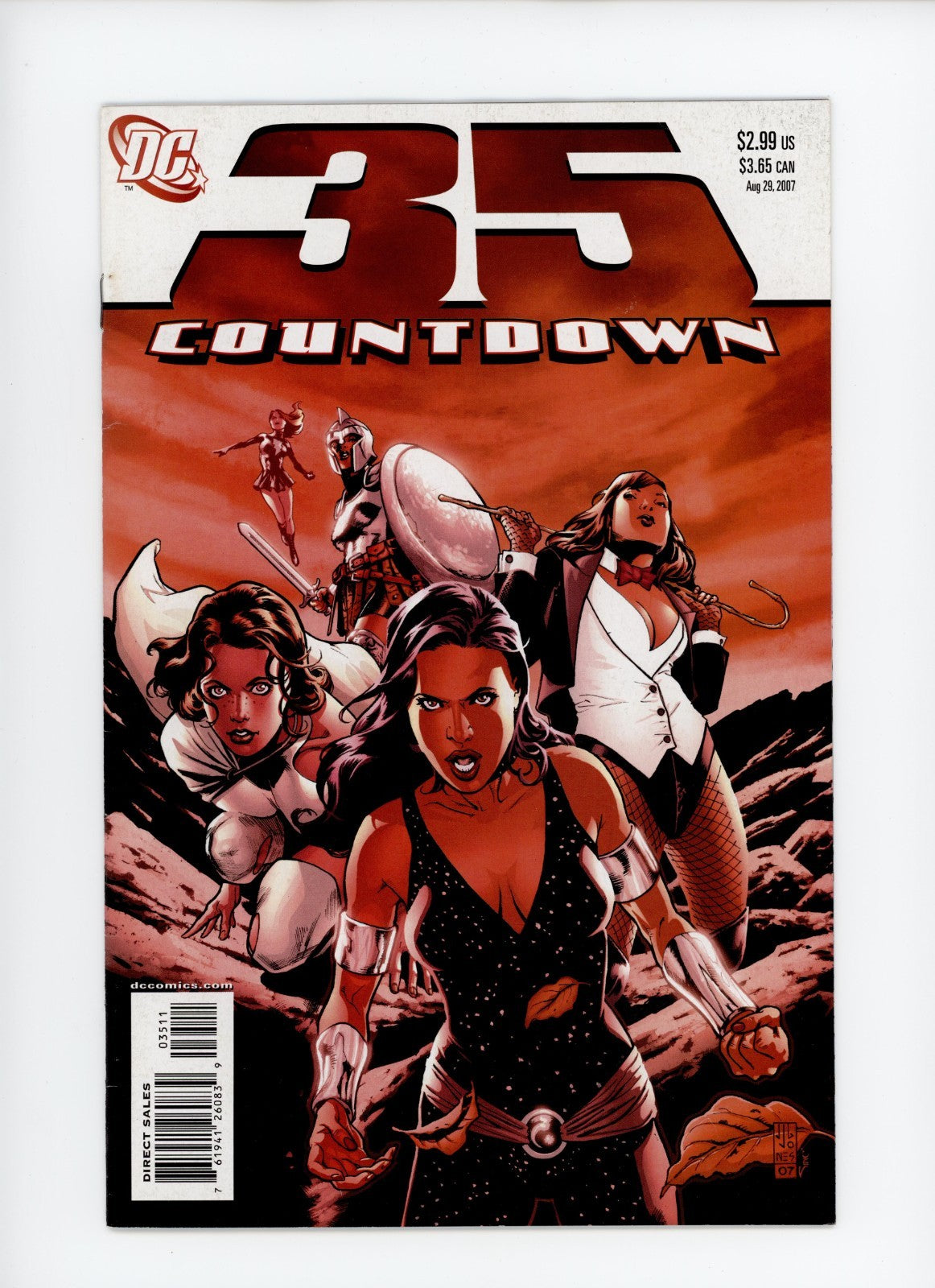 Countdown #35 #37 & #14 Countdown to Mystery DC Comic Lot of x3 -  2007-2008