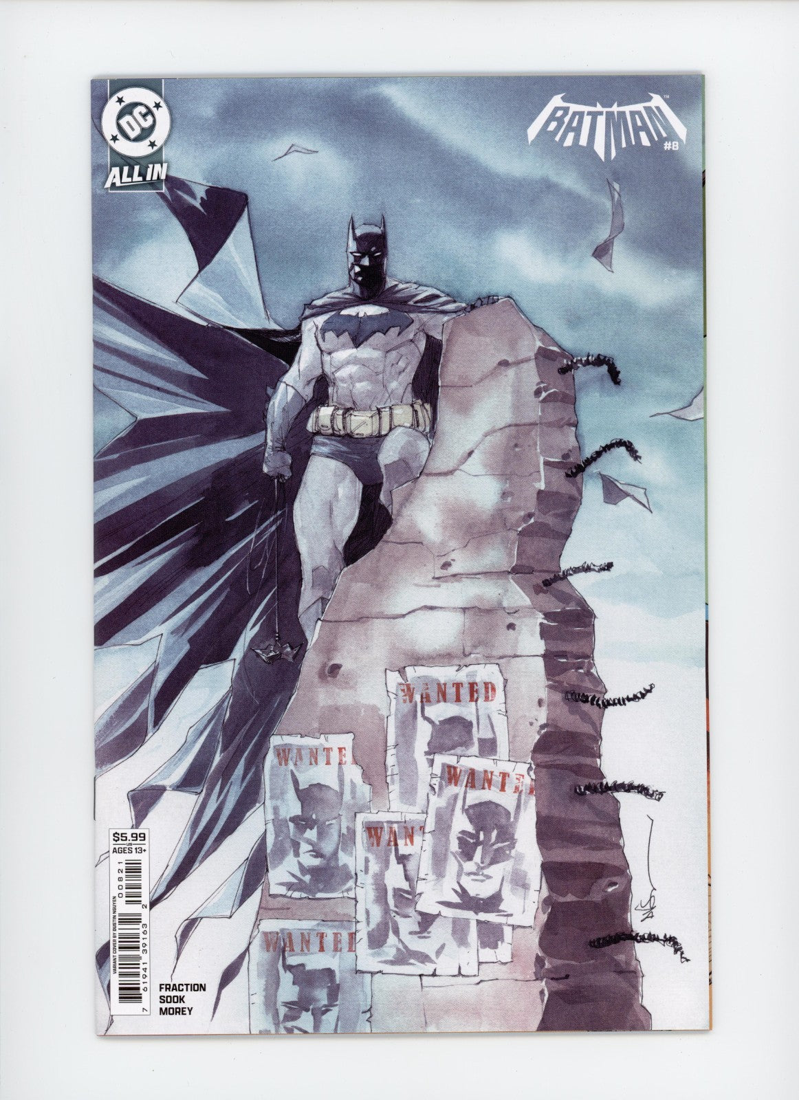 Batman #8B Dustin Nguyen Card Stock DC Comics - 2026