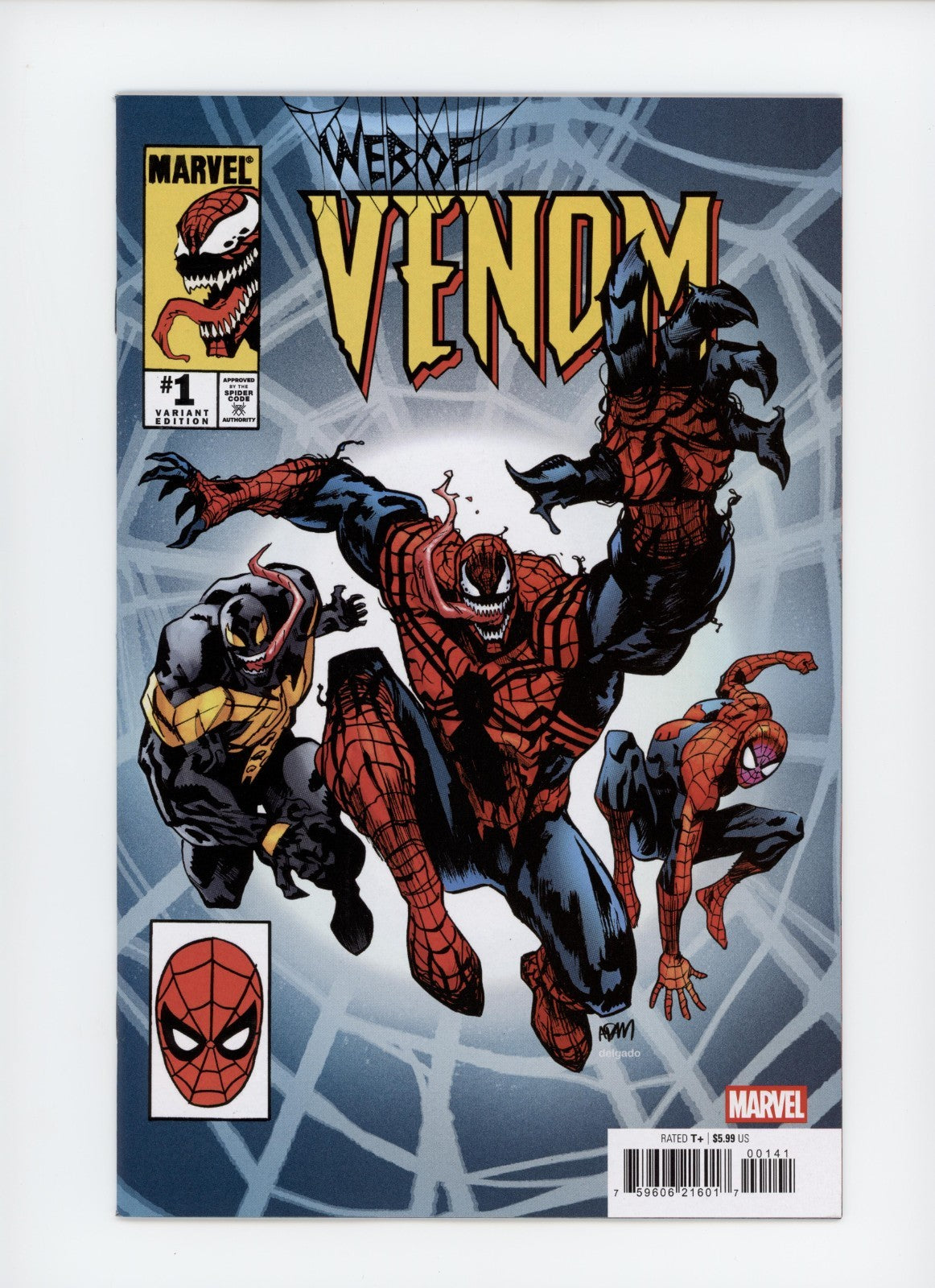 Web Of Venom #1D Adam Gorham Homage Variant  - Marvel Comics - 2026