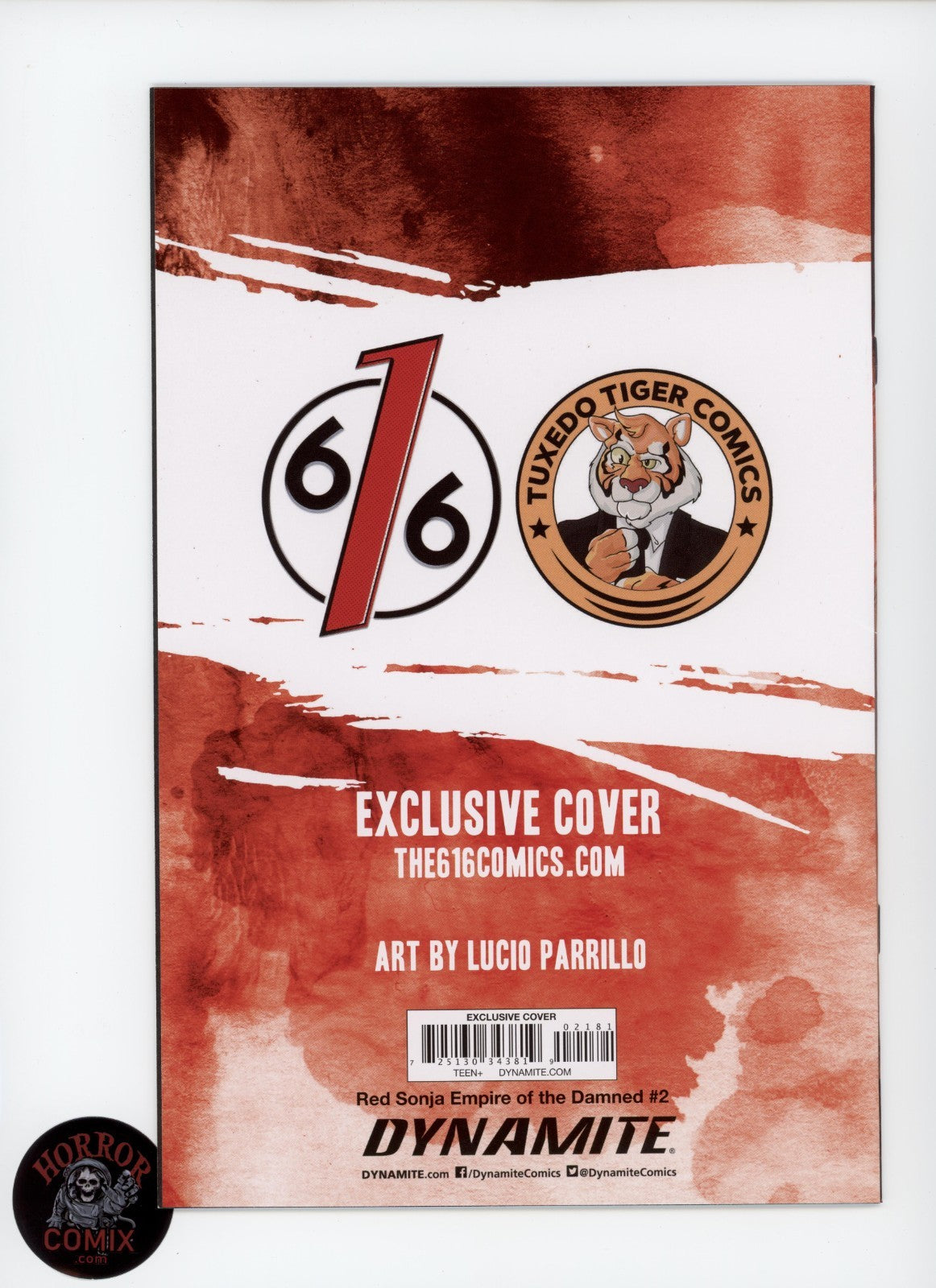 Vampirella #669 & Red Sonja - Thundercats #1 Set Exclusive by Lucio Parillo