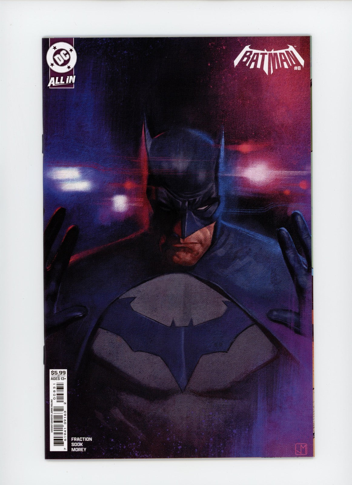 Batman #8C Jorge Molina Card Stock DC Comics - 2026