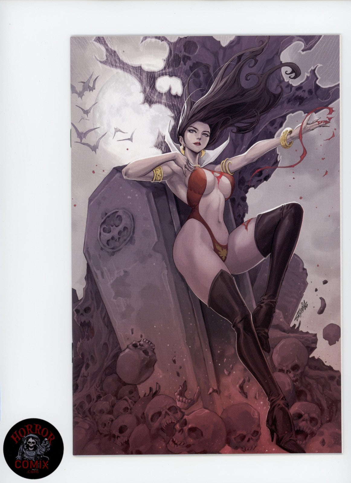 VAMPIRELLA #5 EXCLUSIVE Virgin Variant By Clay - 2025