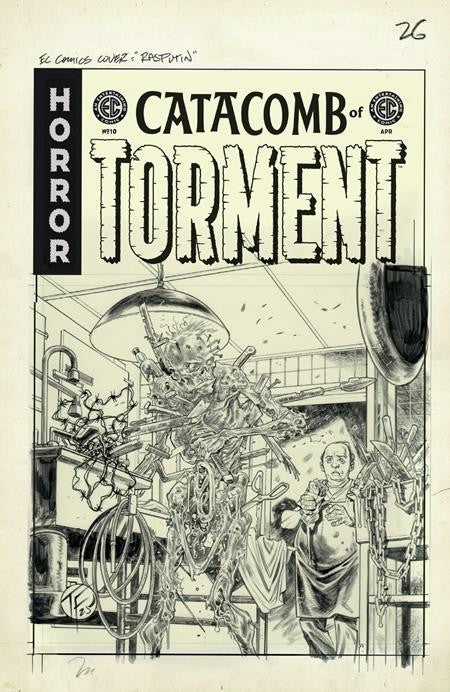 EC Catacomb Of Torment #10 CVR D 1:20 Tom Fowler B&W Artist Edition - 2026