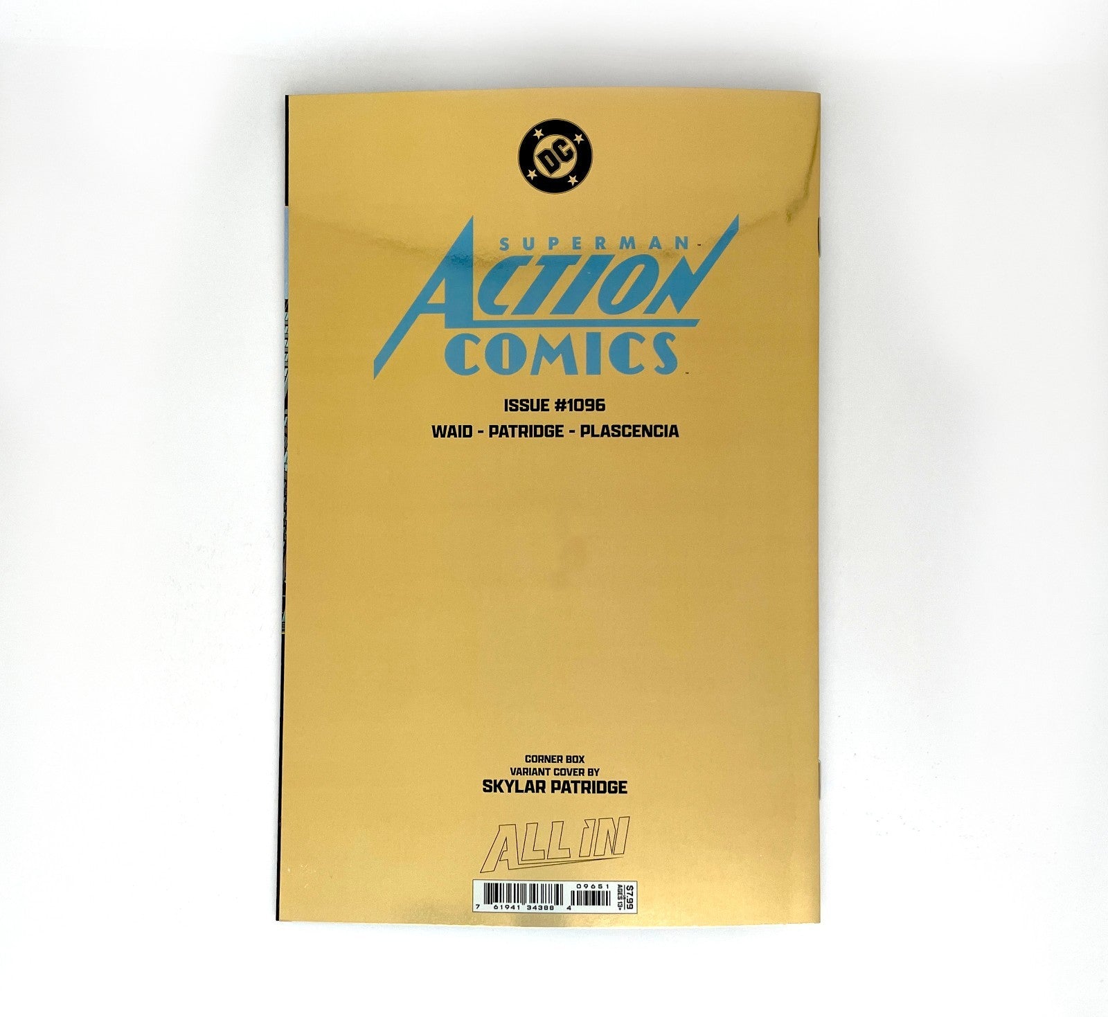 Action Comics #1096E Skylar Patridge Corner Box Spot FOIL Variant - 2026