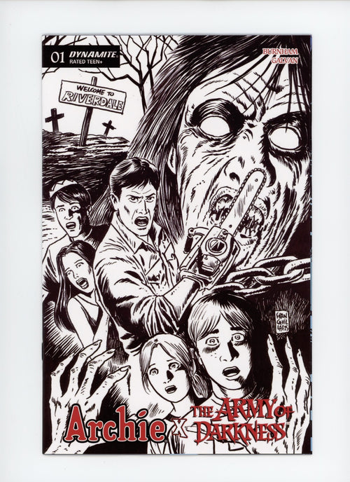 Archie x Army of Darkness #1X Francavilla B&W Blind Bag Variant - 2026