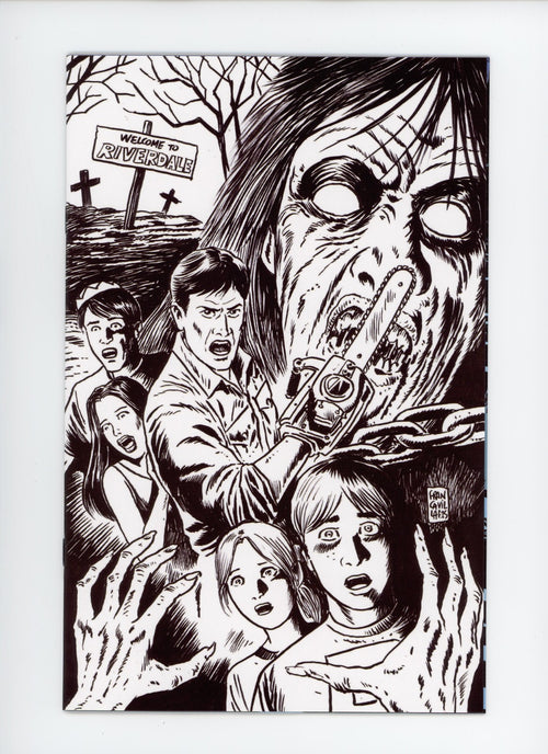 Archie x Army of Darkness #1X Francavilla B&W Blind Bag Virgin Variant - 2026