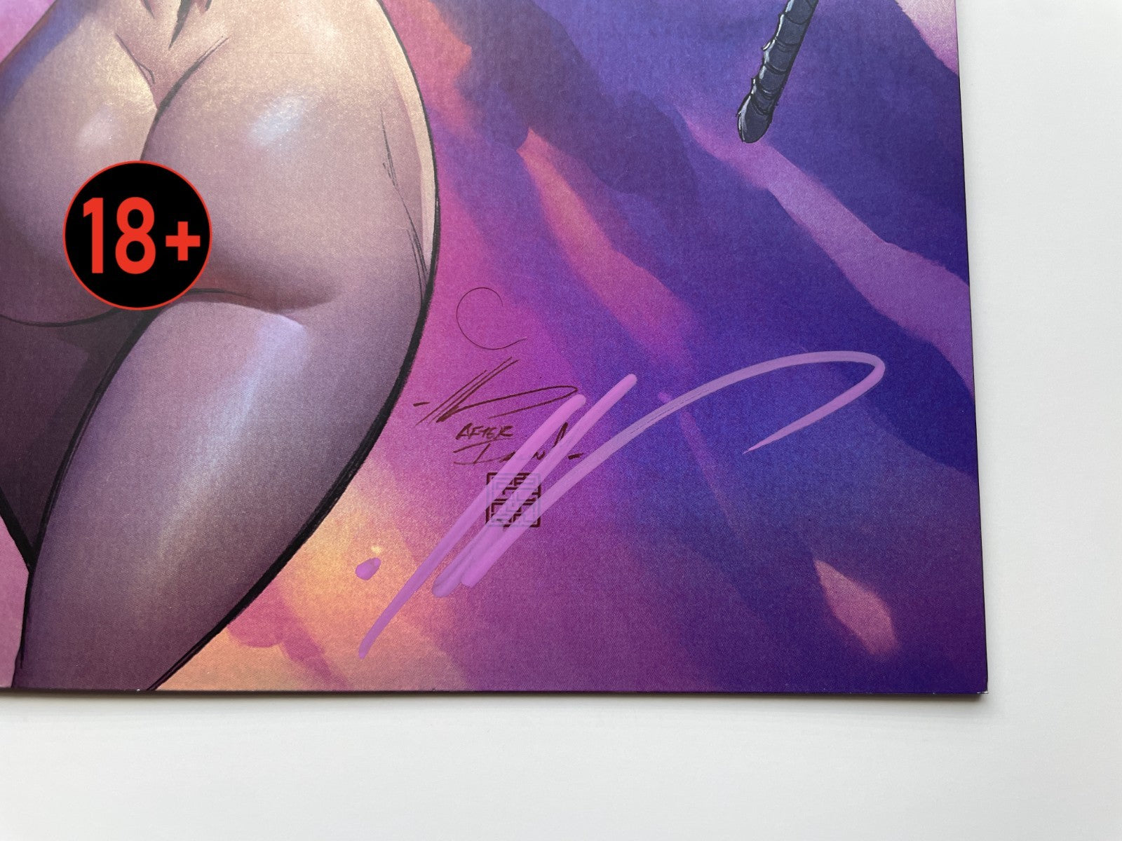 Duty Calls Girls 3 "Wonder Kitty" SIGNED by Ale Garza - FOIL Naughty Cover
