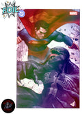 DC/Marvel: Superman/Spider-Man #1 FOIL JeeHyung Lee Virgin Variant LTD 1000