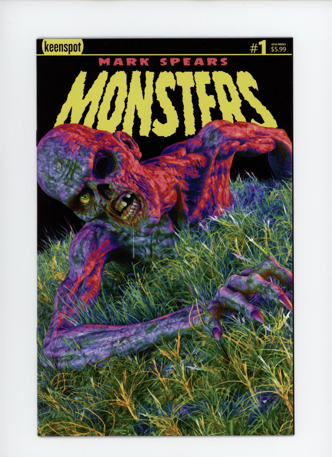 Mark Spears Monsters #1A (CF) Sixth Printing Zombie Keenspot Comics 2024