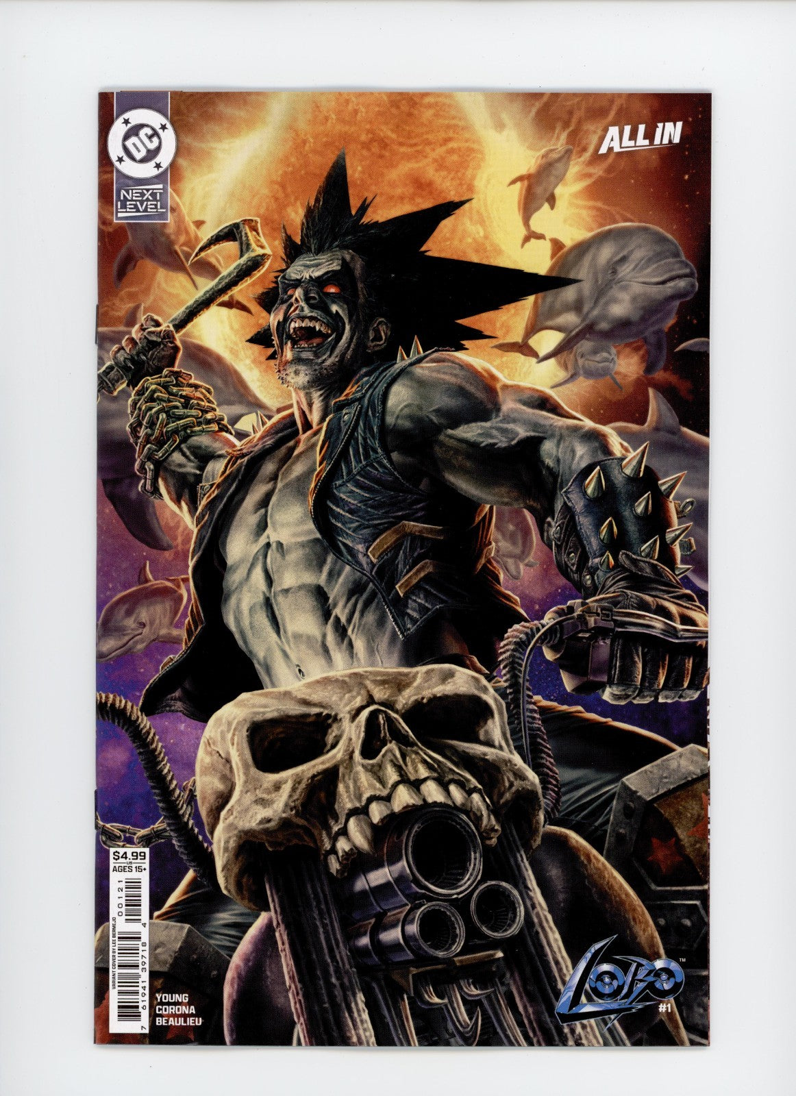 Lobo 1B Lee Bermejo Card Stock Variant DC Comics - 2026