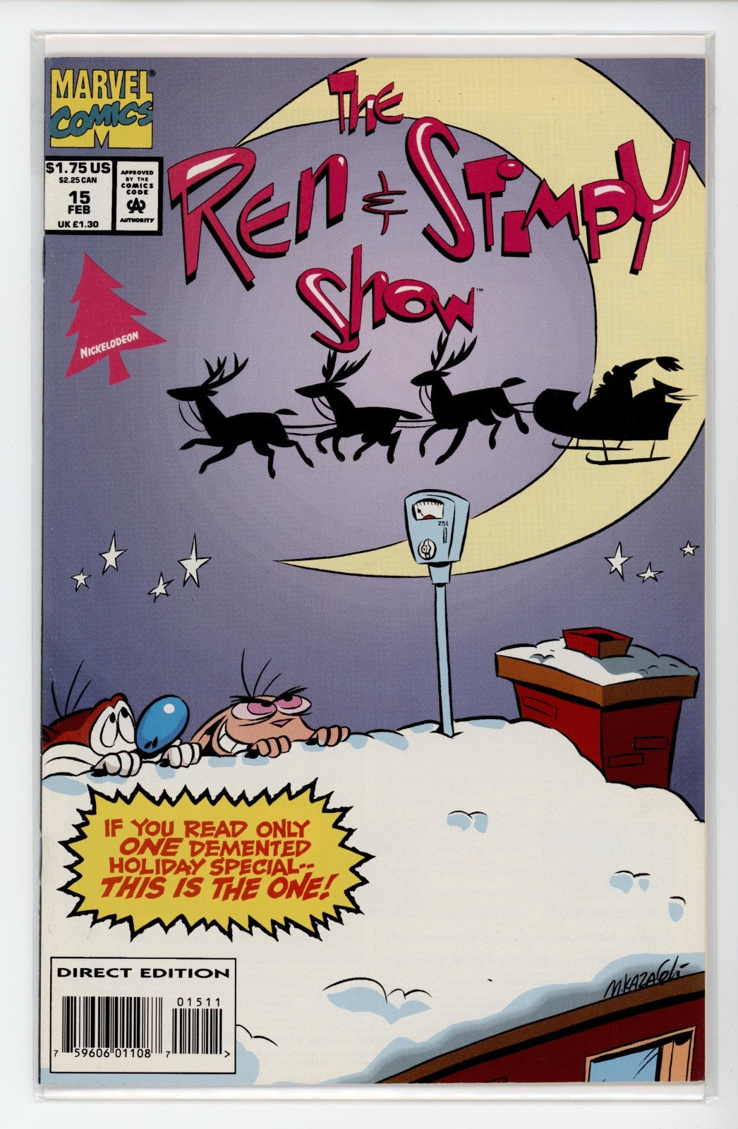 Ren And Stimpy Show Marvel Comic #11 - 20 Lot of 10 total NM