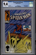 Amazing Spider-Man #267 CGC 9.4 White Pages Marvel Comics - 1985