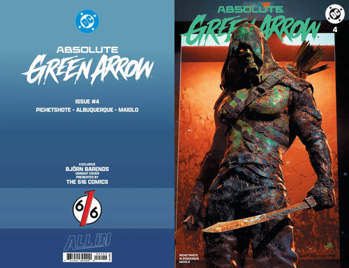 ABSOLUTE GREEN ARROW #4 BJORN BARENDS Trade Dress Variant A LTD 3000 - 2026
