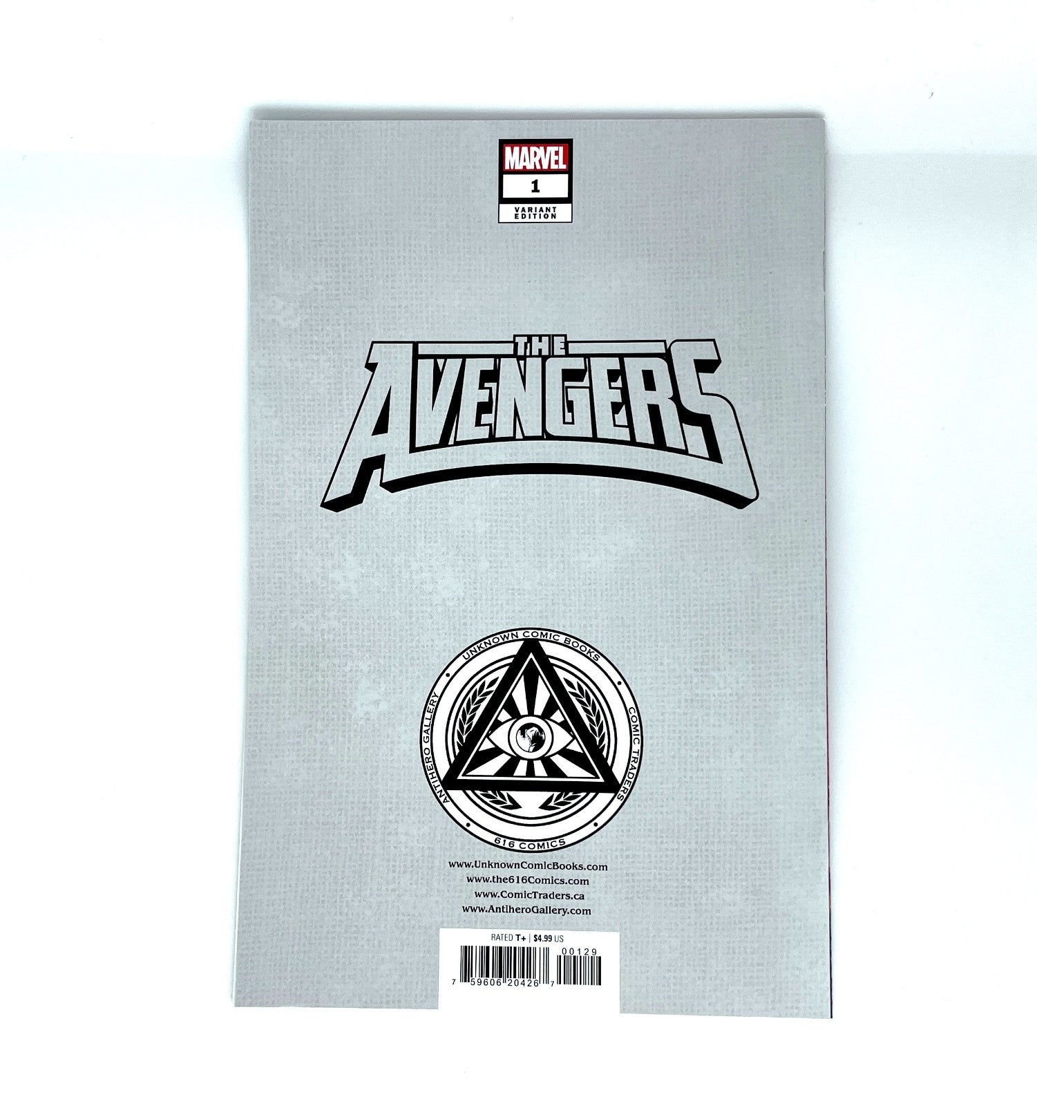 AVENGERS #1 NATHAN SZERDY SCARLET WITCH Virgin FOIL Variant - 616 MARVEL - 2023