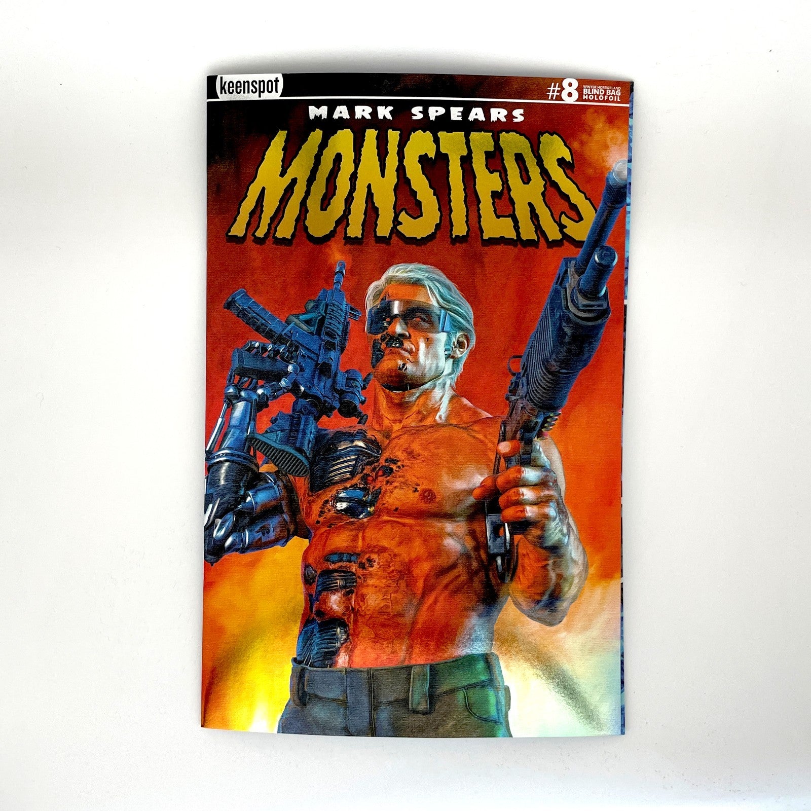 Mark Spears: Monsters #8 - A39 Foil Variant Cover 1:300 Keenspot 2025