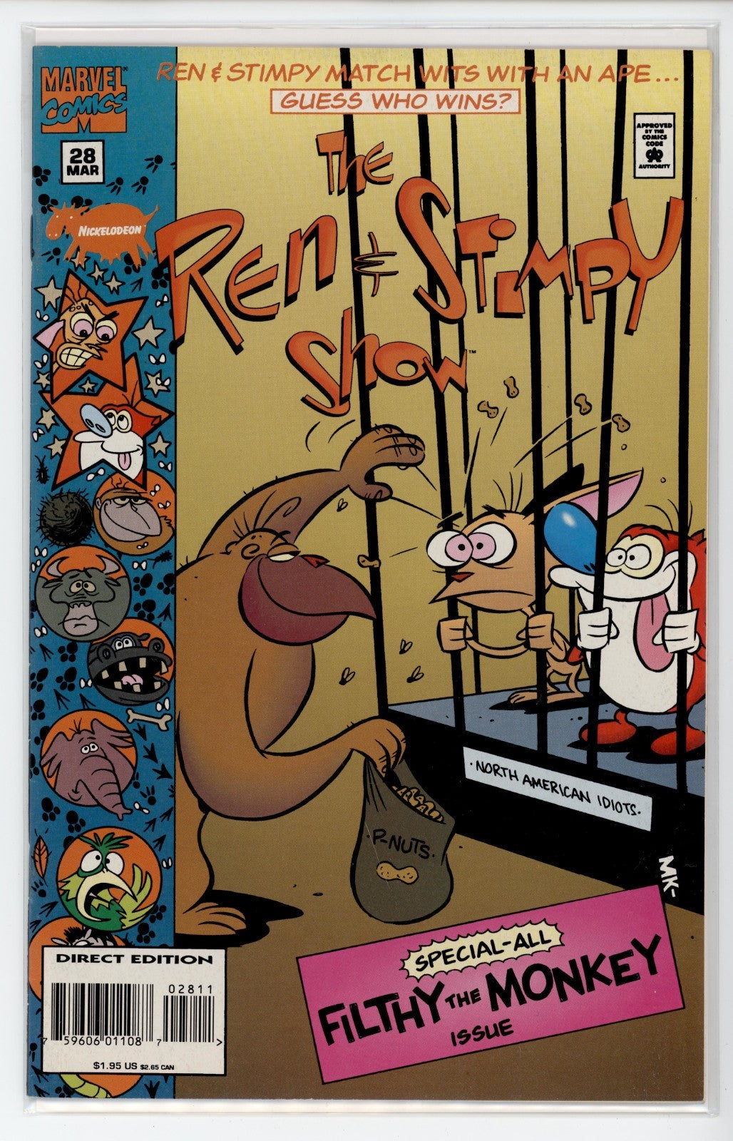 Ren And Stimpy Show Marvel Comic #21-30 Lot of 10 total NM