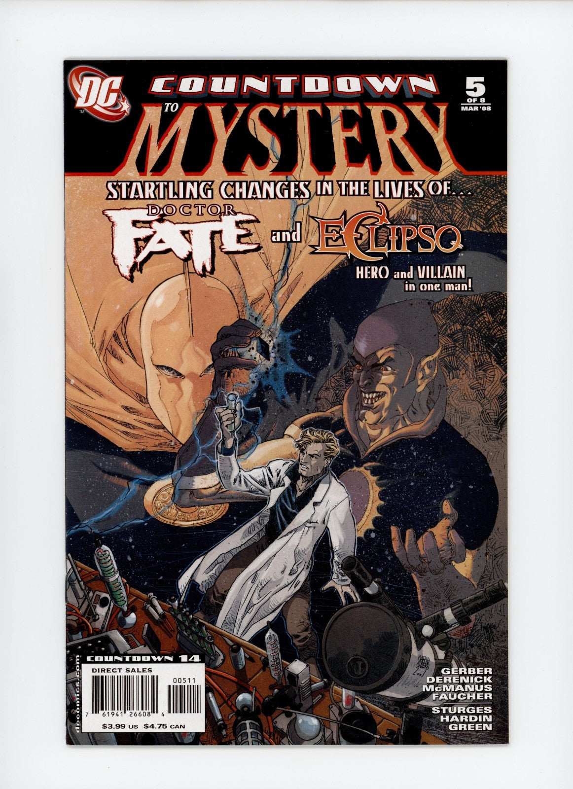 Countdown #35 #37 & #14 Countdown to Mystery DC Comic Lot of x3 -  2007-2008