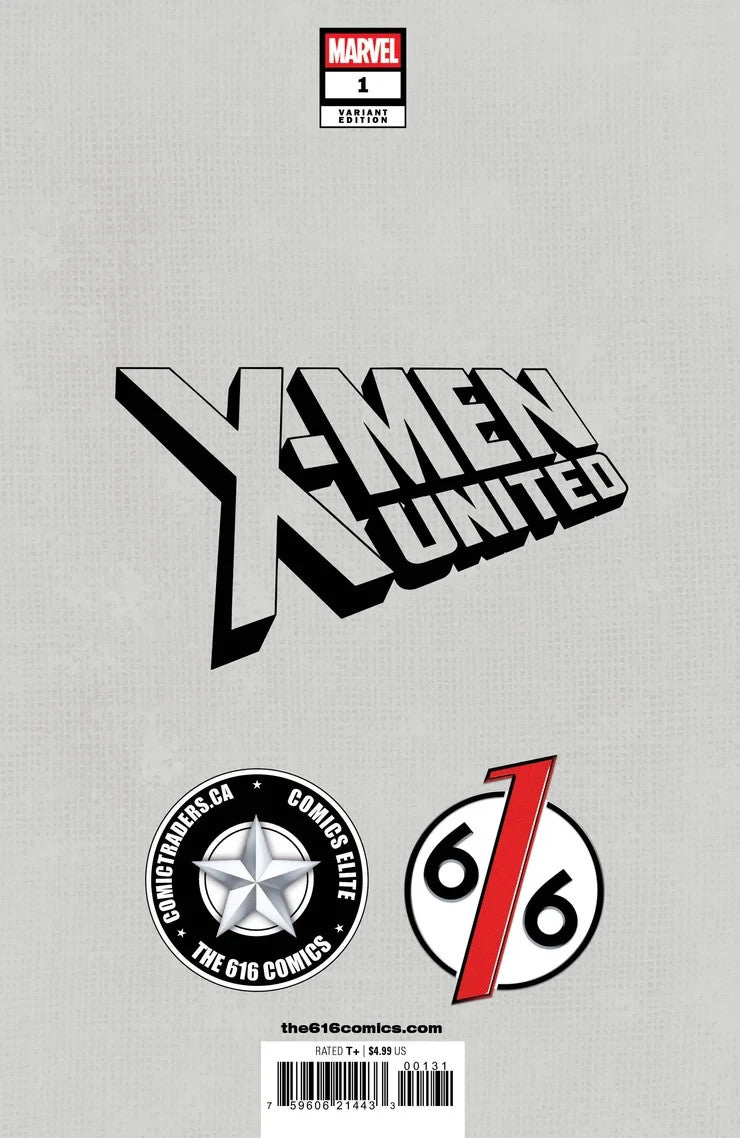X-MEN UNITED #1 GODTAIL MARVEL COMICS Virgin Variant C LTD 1000 - 2026
