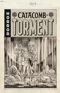 EC Catacomb Of Torment #8 CVR D 1:20 Tom Fowler B&W Artist Ed - Oni Press - 2025