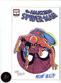 THE AMAZING SPIDER-MAN #1 COVER ART SKETCH by MARIANO NICIEZA & JOE DELBEATO