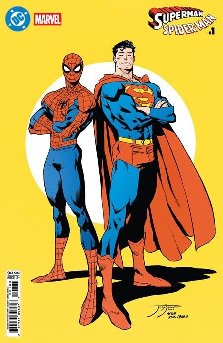 DC MARVEL SUPERMAN SPIDER-MAN #1 (ONE SHOT) 2nd Print