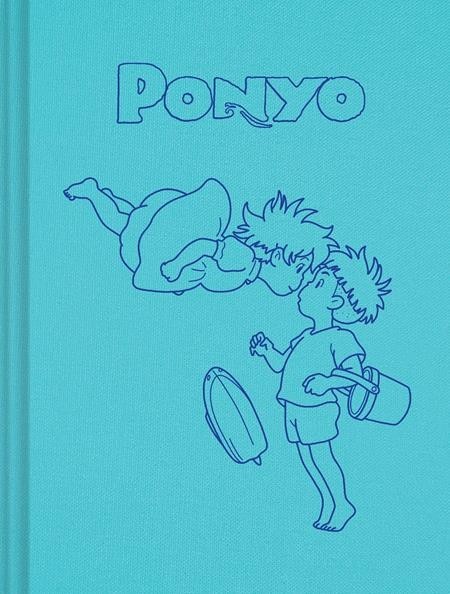 STUDIO GHIBLI PONYO NOTEBOOK BLUE - HARDCOVER