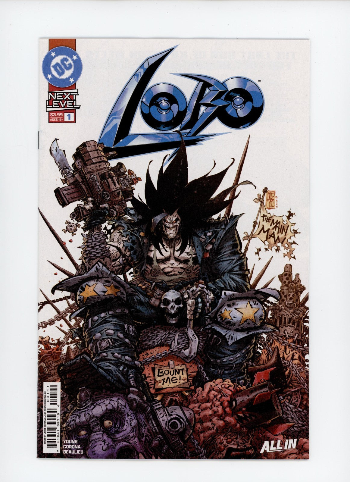 Lobo 1A Jorge Corona DC Comics - 2026