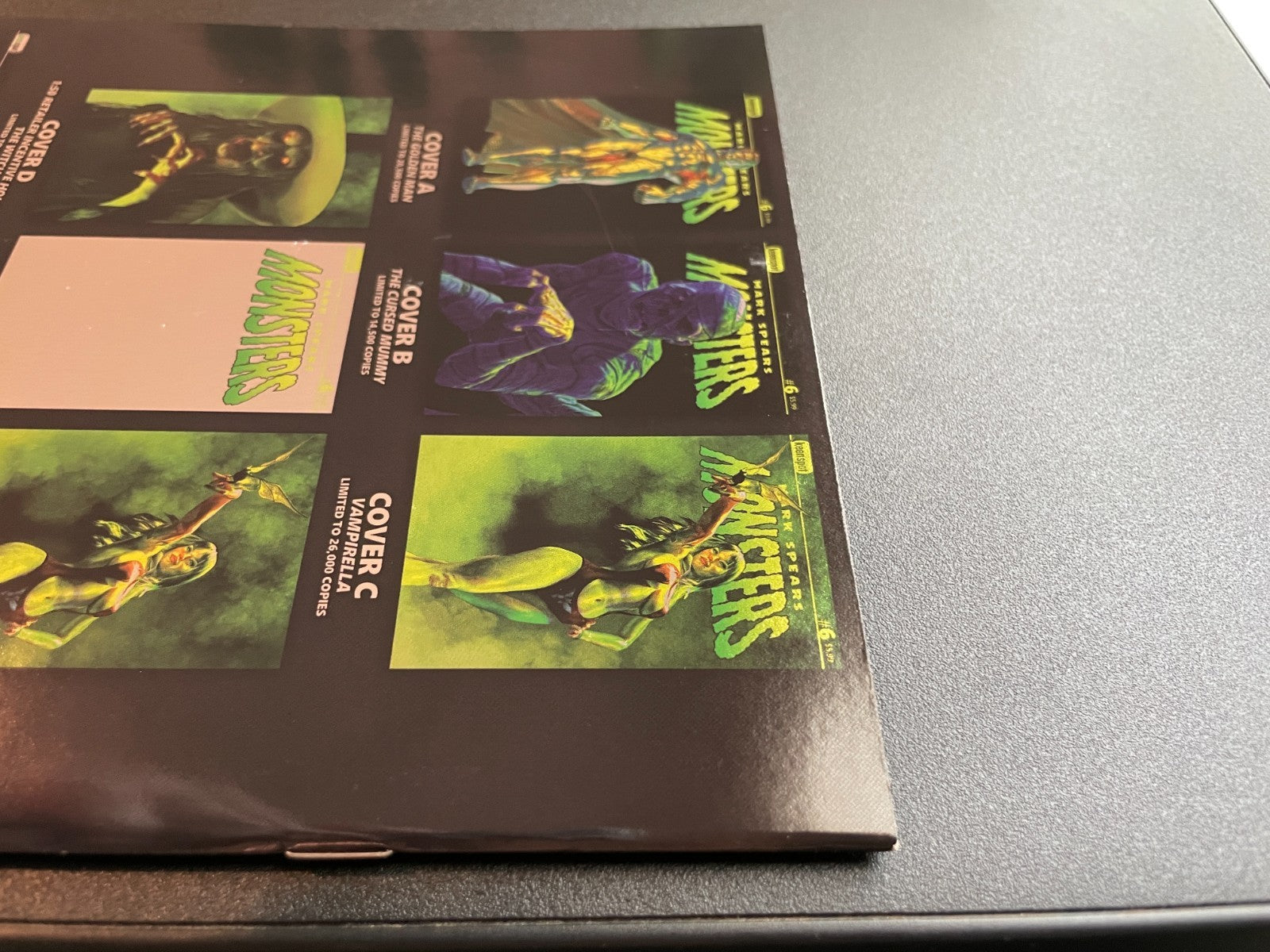 Mark Spears Monsters #6 Cover D 1:50 Incentive Holofoil The Witch Variant 2025