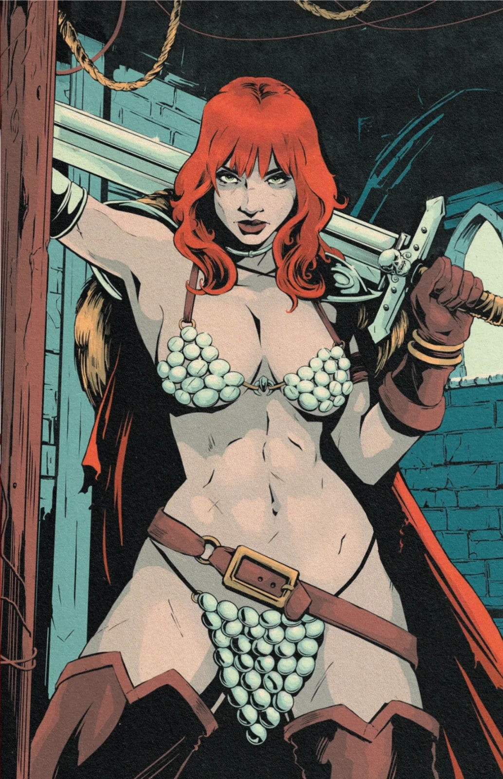 RED SONJA SHE DEVIL WITH A SWORD #1 FLOPS Virgin Variant B LTD 500 - 2026