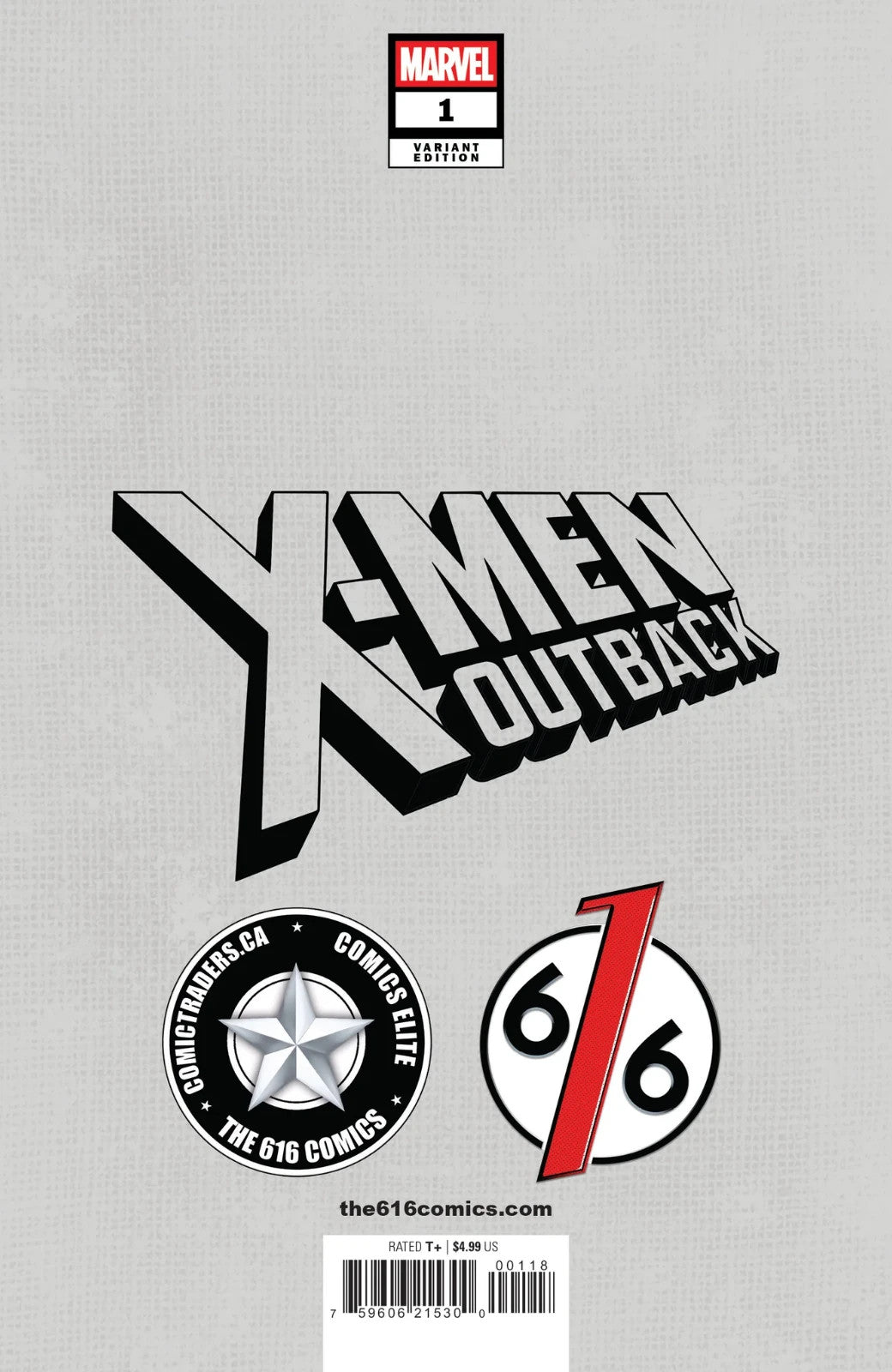 X-MEN OUTBACK #1 - IVAN TALAVERA - Trade Dress Variant A LTD 3000 - 2026