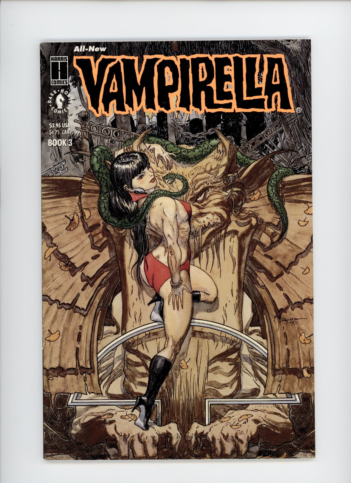 Vampirella Morning in America #3 Harris Comics 1992