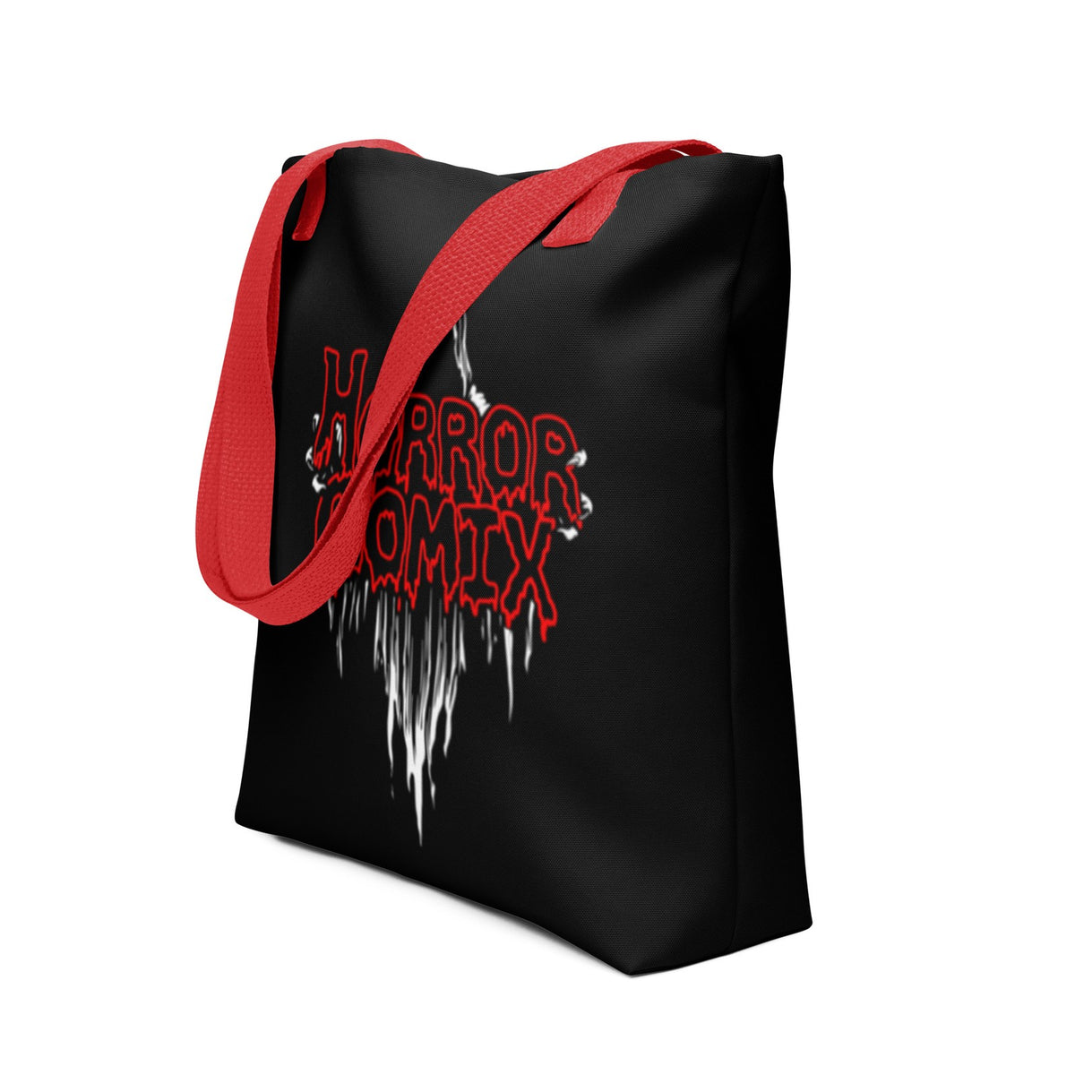 Horror Comix Ghoul Red & Black Tote Bag