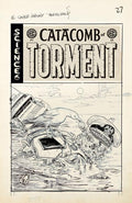 EC Catacomb Of Torment #7 CVR D 1:20 Tom Fowler B&W Artist Ed - Oni Press - 2025